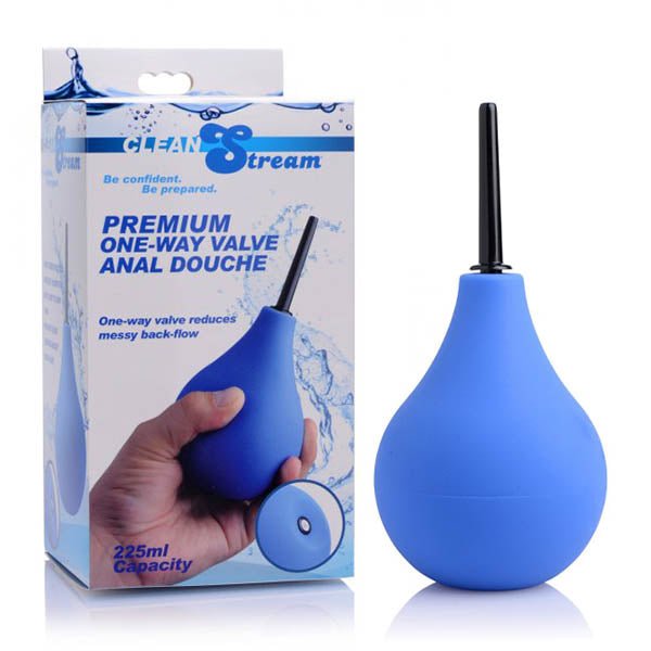 Buy CleanStream Premium One - Way Valve Anal Douche - Blue Unisex Douche at NZ’s Mega Adult Toys Store. Discover premium sex toys with discreet shipping at the best price in NZ