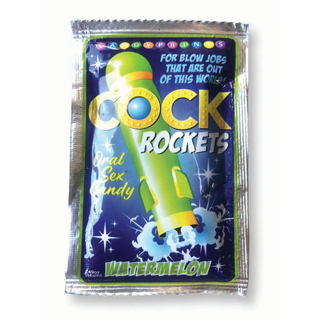 Buy Cock Rockets - Watermelon - Watermelon Flavoured Oral Sex Candy - 15 grams at NZ’s Mega Adult Toys Store. Discover premium sex toys with discreet shipping at the best price in NZ