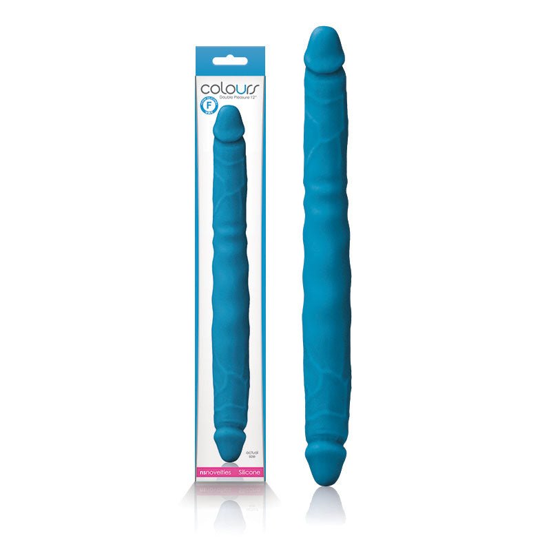 Buy Colours Double Pleasures - Blue 30.5 cm Double Dong at NZ’s Mega Adult Toys Store. Discover premium sex toys with discreet shipping at the best price in NZ