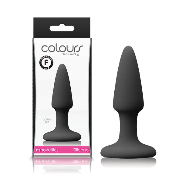 Buy Colours Pleasures - Black Mini Butt Plug at NZ’s Mega Adult Toys Store. Discover premium sex toys with discreet shipping at the best price in NZ