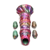 Buy Creature Cocks Larva Silicone Dildo - Coloured 22.9 cm Fantasy Dildo with Eggs at NZ’s Mega Adult Toys Store. Discover premium sex toys with discreet shipping at the best price in NZ