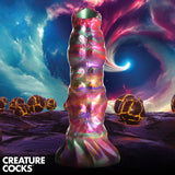 Buy Creature Cocks Larva Silicone Dildo - Coloured 22.9 cm Fantasy Dildo with Eggs at NZ’s Mega Adult Toys Store. Discover premium sex toys with discreet shipping at the best price in NZ