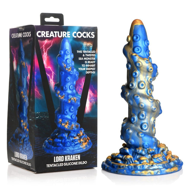 Buy Creature Cocks Lord Kraken Dildo - Blue 21 cm Fantasy Tentacle Dildo at NZ’s Mega Adult Toys Store. Discover premium sex toys with discreet shipping at the best price in NZ