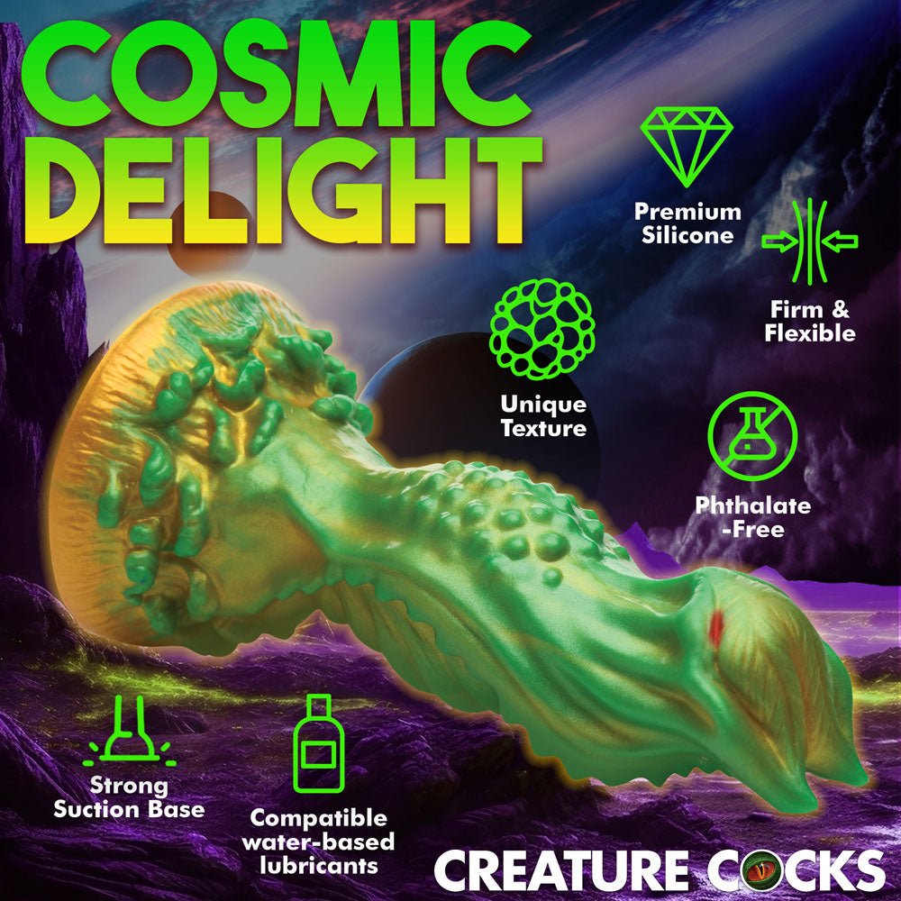 Buy Creature Cocks Nebula - Green 19.3 cm Alien Fantasy Dildo at NZ’s Mega Adult Toys Store. Discover premium sex toys with discreet shipping at the best price in NZ