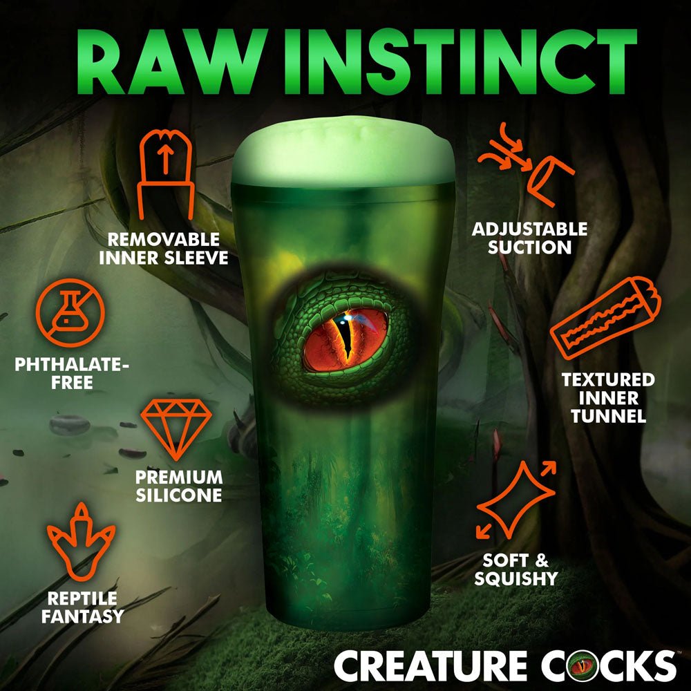 Buy Creature Cocks Raptor Reptile Stroker - Green Fantasy Stroker at NZ’s Mega Adult Toys Store. Discover premium sex toys with discreet shipping at the best price in NZ