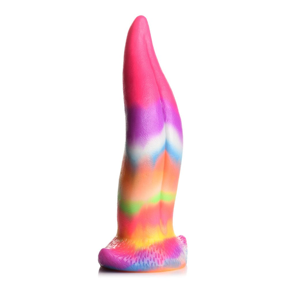 Buy Creature Cocks Unicorn Kiss Silicone Dildo - Coloured 21.4 cm Fantasy Unicorn Tongue Dildo at NZ’s Mega Adult Toys Store. Discover premium sex toys with discreet shipping at the best price in NZ