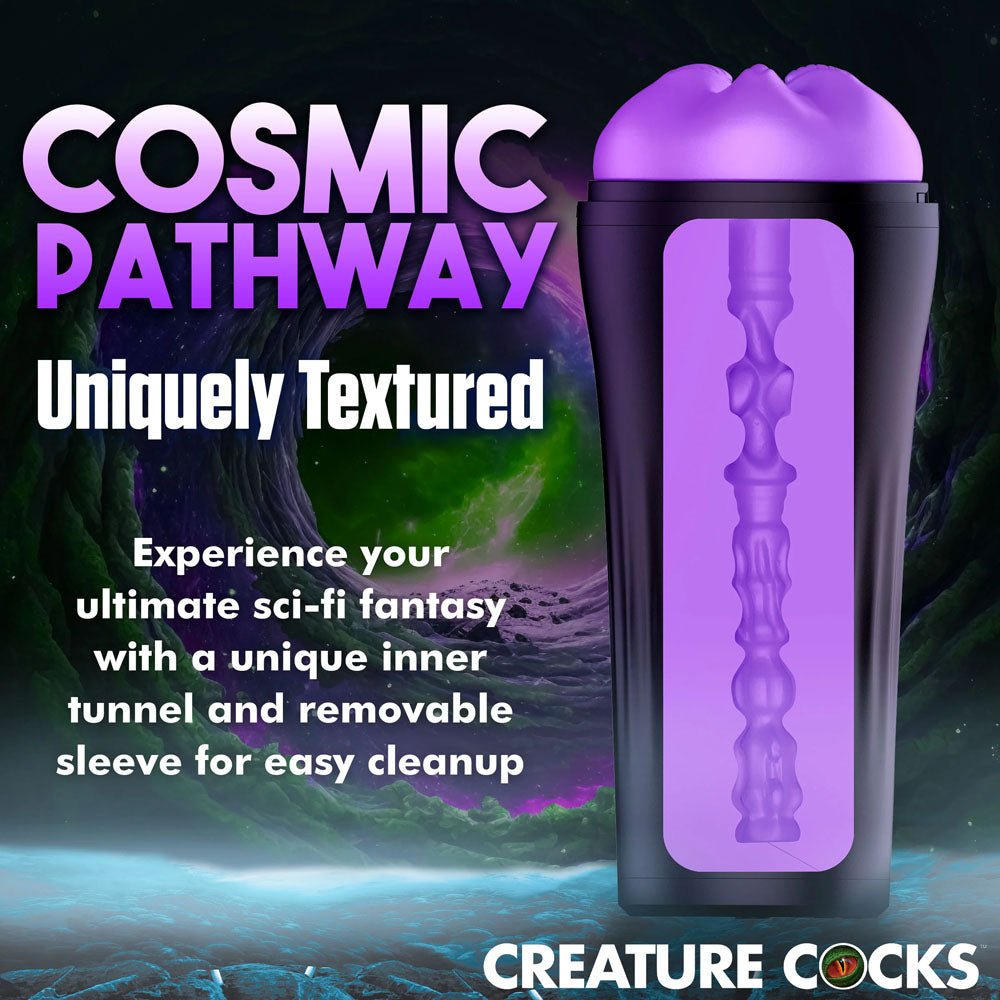 Buy Creature Cocks Wormhole Alien Stroker - Purple Fantasy Stroker at NZ’s Mega Adult Toys Store. Discover premium sex toys with discreet shipping at the best price in NZ