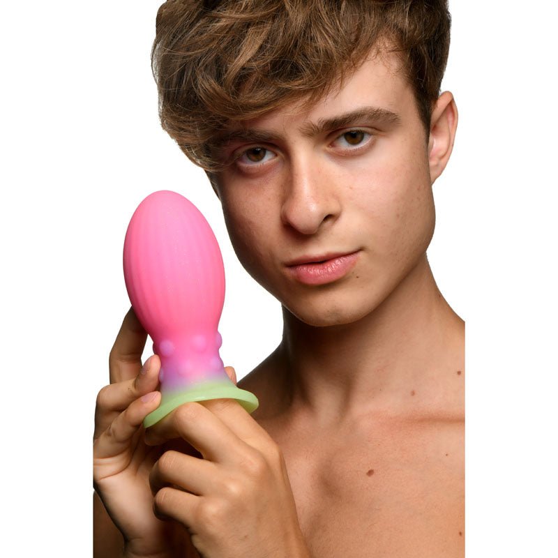 Buy Creature Cocks Xeno Egg - Glow in Dark Pink 13.3 cm Large Fantasy Plug at NZ’s Mega Adult Toys Store. Discover premium sex toys with discreet shipping at the best price in NZ