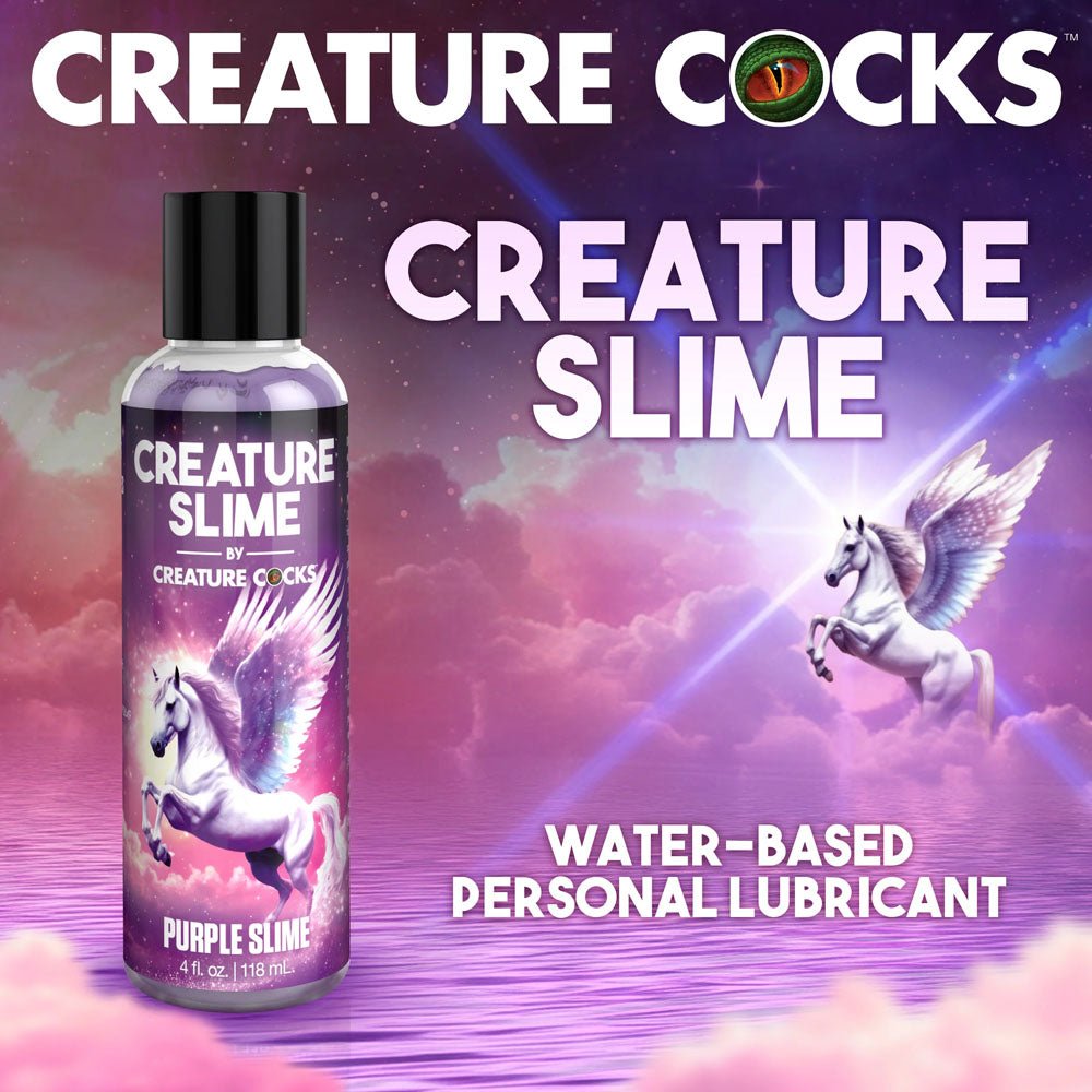 Buy Creature Slime by Creature Cocks - Purple Slime - Purple Water Based Lubricant - 118 ml Bottle at NZ’s Mega Adult Toys Store. Discover premium sex toys with discreet shipping at the best price in NZ