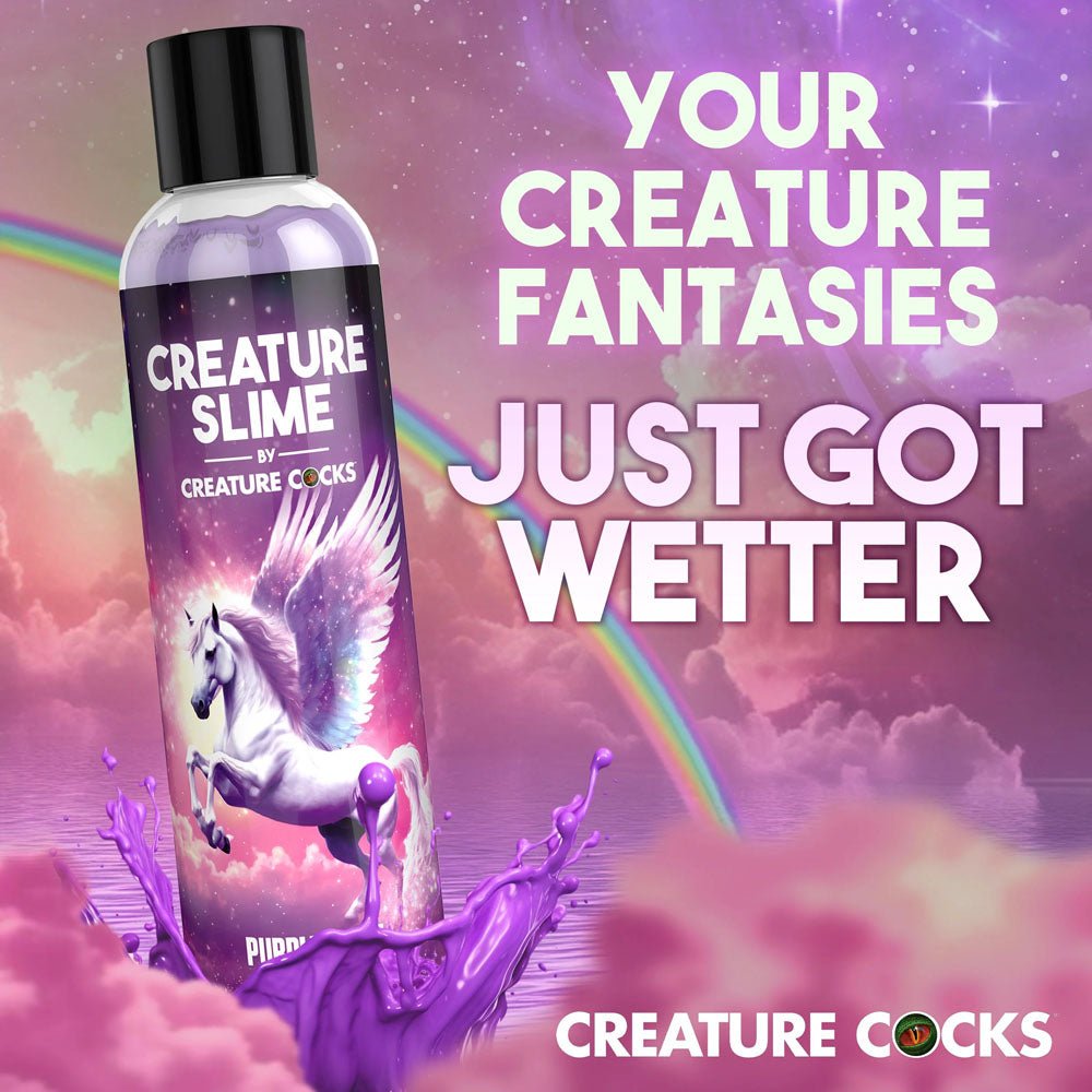 Buy Creature Slime by Creature Cocks - Purple Slime - Purple Water Based Lubricant - 237 ml Bottle at NZ’s Mega Adult Toys Store. Discover premium sex toys with discreet shipping at the best price in NZ