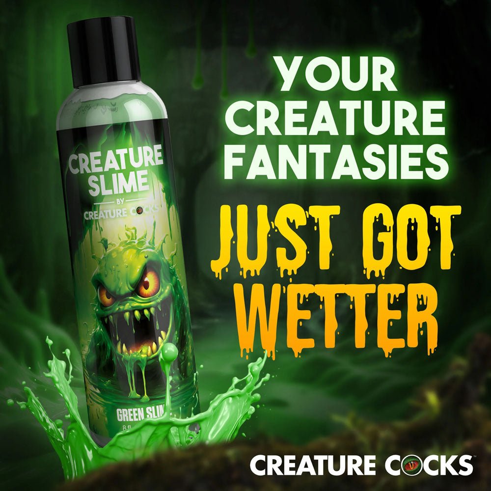 Buy Creature Slime by Creature Cocks - Green Slime - Green Water Based Lubricant - 237 ml Bottle at NZ’s Mega Adult Toys Store. Discover premium sex toys with discreet shipping at the best price in NZ