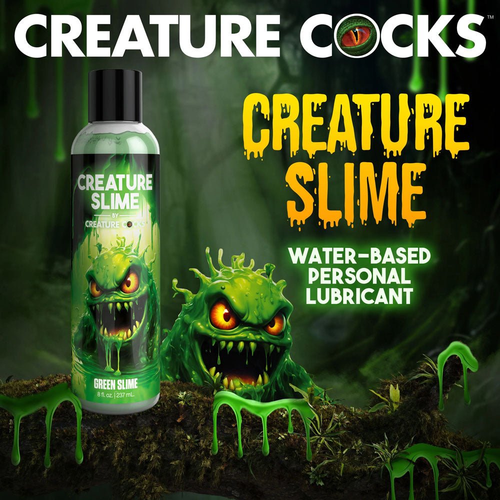 Buy Creature Slime by Creature Cocks - Green Slime - Green Water Based Lubricant - 237 ml Bottle at NZ’s Mega Adult Toys Store. Discover premium sex toys with discreet shipping at the best price in NZ