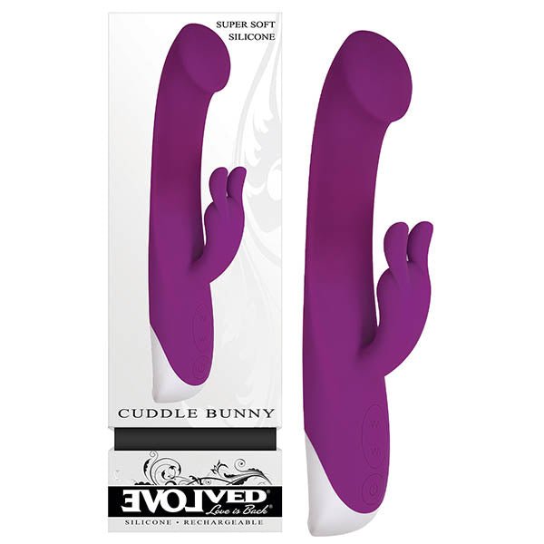 Buy Cuddle Bunny - Purple 20.8 cm (8.2'') USB Rechargeable Rabbit Vibrator at NZ’s Mega Adult Toys Store. Discover premium sex toys with discreet shipping at the best price in NZ