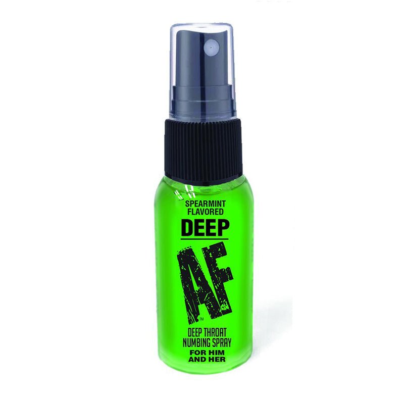 Buy Deep AF - Mint - Mint Flavoured Deep Throat Spray - 29 ml at NZ’s Mega Adult Toys Store. Discover premium sex toys with discreet shipping at the best price in NZ