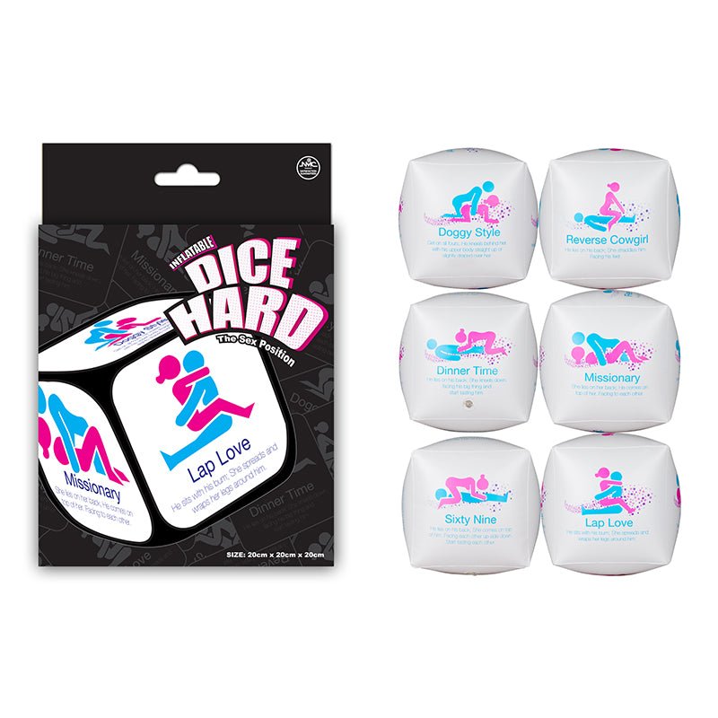 Buy Dice Hard - Inflatable Dice Game at NZ’s Mega Adult Toys Store. Discover premium sex toys with discreet shipping at the best price in NZ