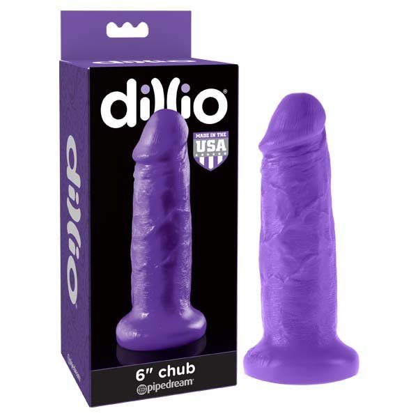 Buy Dillio 6'' Chub - Purple 15.2 cm Dong at NZ’s Mega Adult Toys Store. Discover premium sex toys with discreet shipping at the best price in NZ