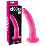 Buy Dillio 7'' Slim - Pink 17.8 cm Dong at NZ’s Mega Adult Toys Store. Discover premium sex toys with discreet shipping at the best price in NZ