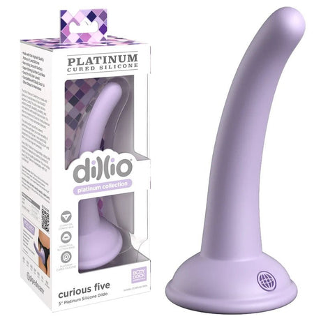 Buy Dillio Platinum Curious Five - Purple - Purple 12.7 cm (5'') Dong at NZ’s Mega Adult Toys Store. Discover premium sex toys with discreet shipping at the best price in NZ