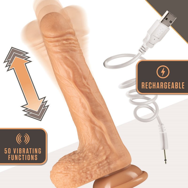 Buy Dr. Skin Silicone Dr. Grey - Flesh - Flesh 19.7 cm (7.75'') USB Rechargeable Thrusting Dong at NZ’s Mega Adult Toys Store. Discover premium sex toys with discreet shipping at the best price in NZ