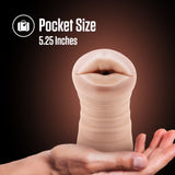 Buy EnLust - Nicole - Flesh Vibrating Oral Stroker at NZ’s Mega Adult Toys Store. Discover premium sex toys with discreet shipping at the best price in NZ