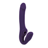 Buy Evolved 2 BECOME 1 - Purple 23.5 cm USB Rechargeable Strapless Strap - On with Remote at NZ’s Mega Adult Toys Store. Discover premium sex toys with discreet shipping at the best price in NZ