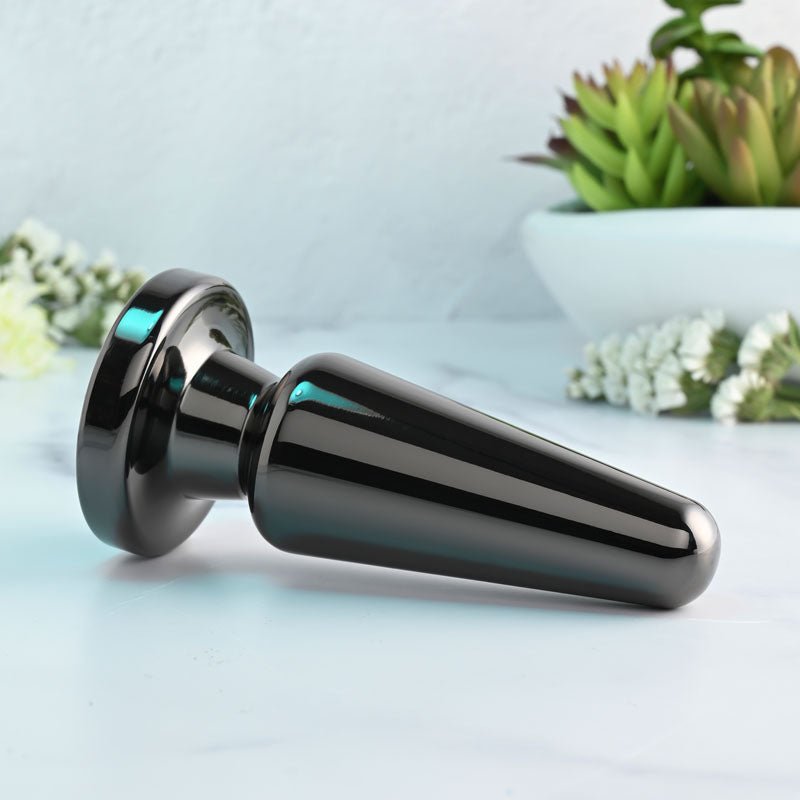 Buy Evolved ADVANCED METAL PLUG - Black Chrome 13.8 cm USB Rechargeable Vibrating Butt Plug at NZ’s Mega Adult Toys Store. Discover premium sex toys with discreet shipping at the best price in NZ