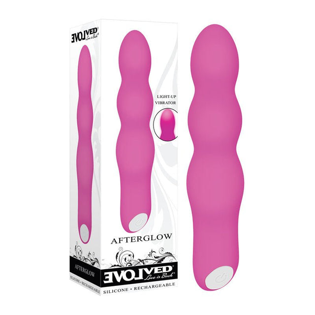 Buy Evolved Afterglow - Pink 16.5 cm USB Rechargeable Vibrator at NZ’s Mega Adult Toys Store. Discover premium sex toys with discreet shipping at the best price in NZ