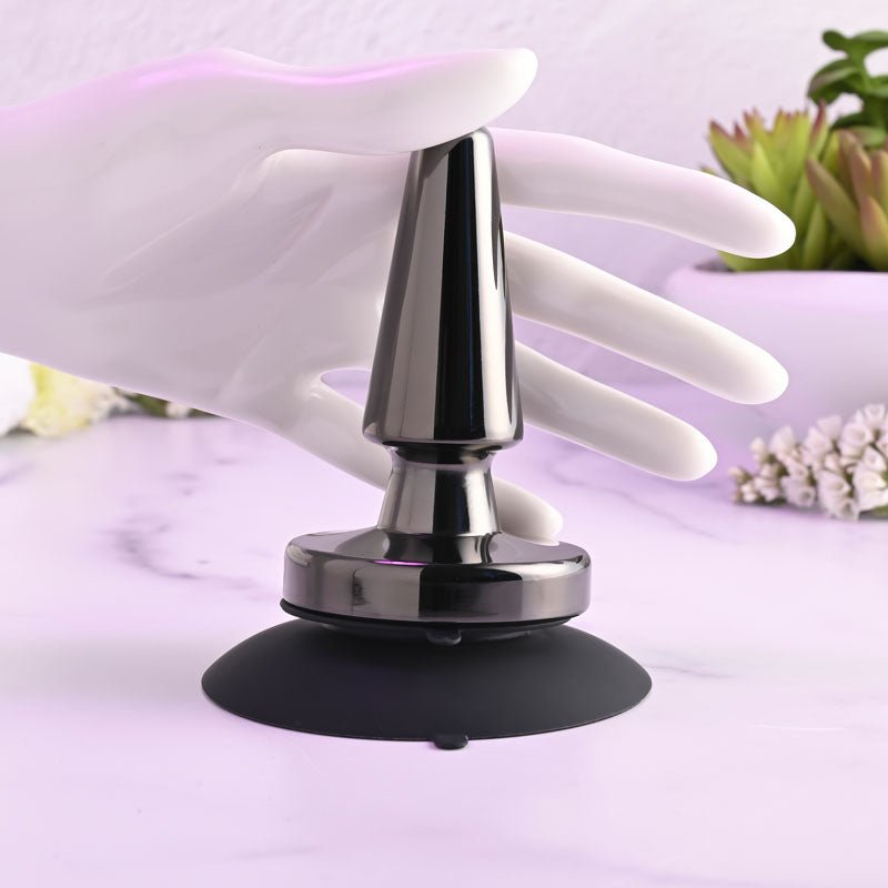 Buy Evolved BEGINNER METAL PLUG - Black Chrome 11.2 cm USB Rechargeable Vibrating Butt Plug at NZ’s Mega Adult Toys Store. Discover premium sex toys with discreet shipping at the best price in NZ