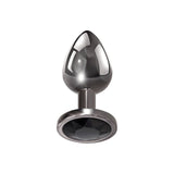 Buy Evolved Black Gem Anal Plug - Small - Metallic 7.1 cm Small Butt Plug with Black Gem Base at NZ’s Mega Adult Toys Store. Discover premium sex toys with discreet shipping at the best price in NZ