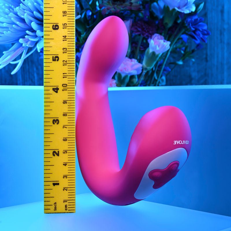 Buy Evolved BUCK WILD - Pink USB Rechargeable Flicking Vibrator at NZ’s Mega Adult Toys Store. Discover premium sex toys with discreet shipping at the best price in NZ