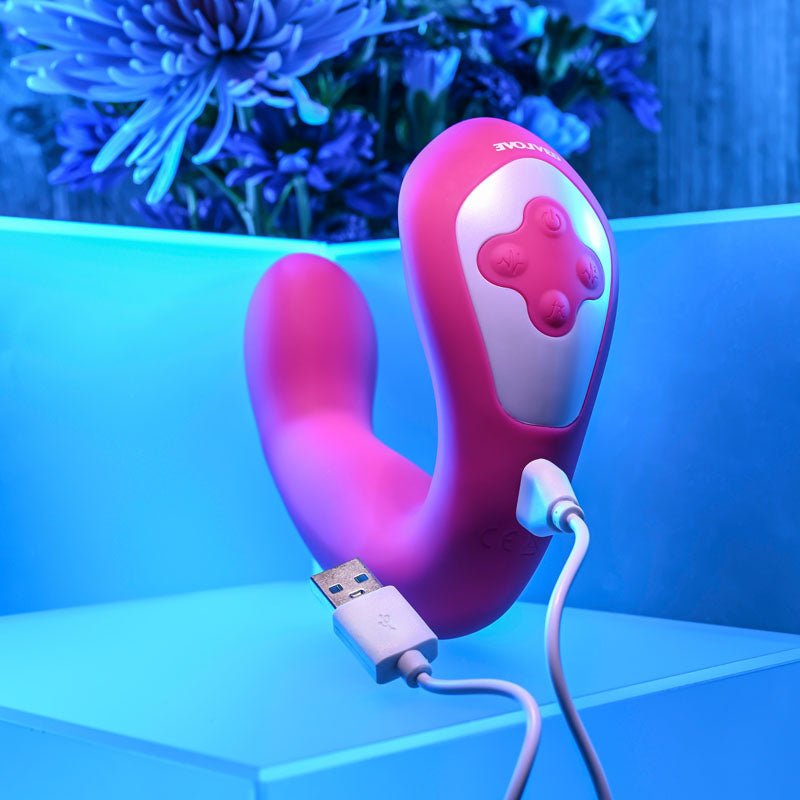 Buy Evolved BUCK WILD - Pink USB Rechargeable Flicking Vibrator at NZ’s Mega Adult Toys Store. Discover premium sex toys with discreet shipping at the best price in NZ