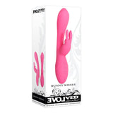 Buy Evolved Bunny Kisses - Pink 20 cm USB Rechargeable Rabbit Vibrator at NZ’s Mega Adult Toys Store. Discover premium sex toys with discreet shipping at the best price in NZ