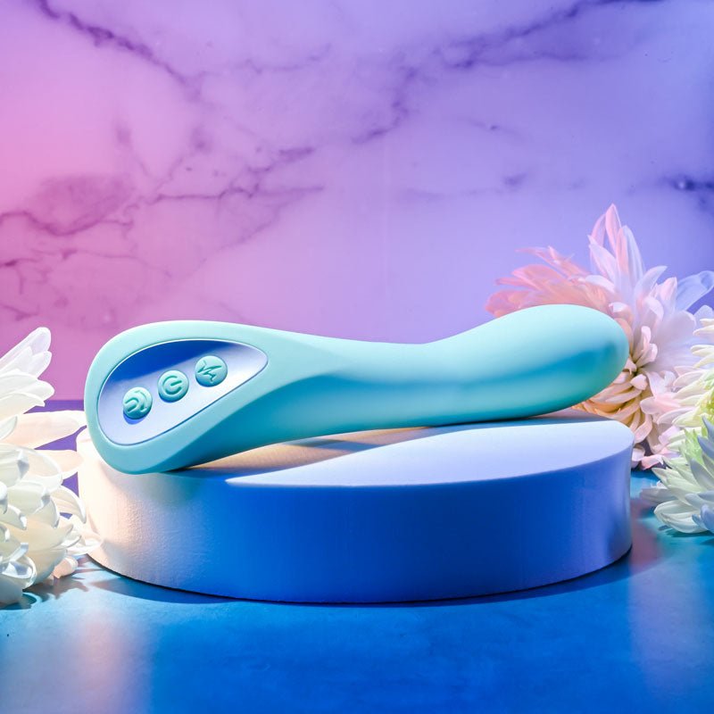 Buy Evolved COME WITH ME - Teal 20.3 cm USB Rechargeable Vibrator with Flicking Head at NZ’s Mega Adult Toys Store. Discover premium sex toys with discreet shipping at the best price in NZ