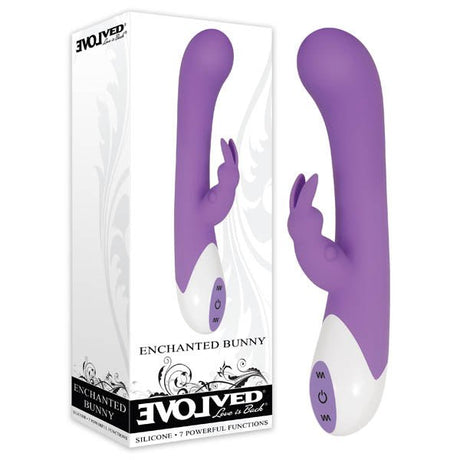 Buy Evolved Enchanted Bunny - Purple 19 cm (7.5'') Rabbit Vibrator at NZ’s Mega Adult Toys Store. Discover premium sex toys with discreet shipping at the best price in NZ