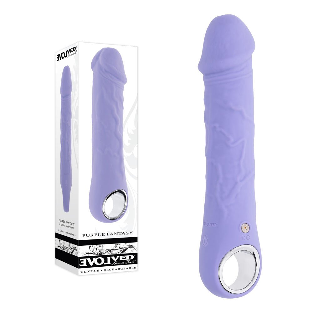 Buy Evolved PURPLE FANTASY - Purple 18.4 cm USB Rechargeable Vibrator at NZ’s Mega Adult Toys Store. Discover premium sex toys with discreet shipping at the best price in NZ