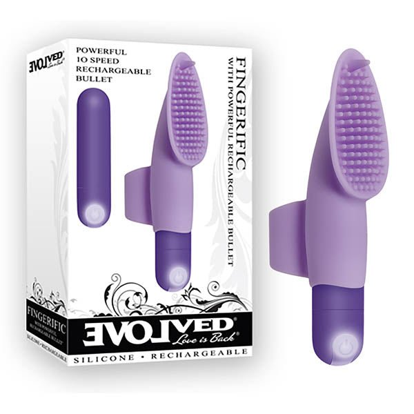 Buy Evolved Fingerific - Purple 8.9 cm (3.5'') USB Rechargeable Stimulator at NZ’s Mega Adult Toys Store. Discover premium sex toys with discreet shipping at the best price in NZ