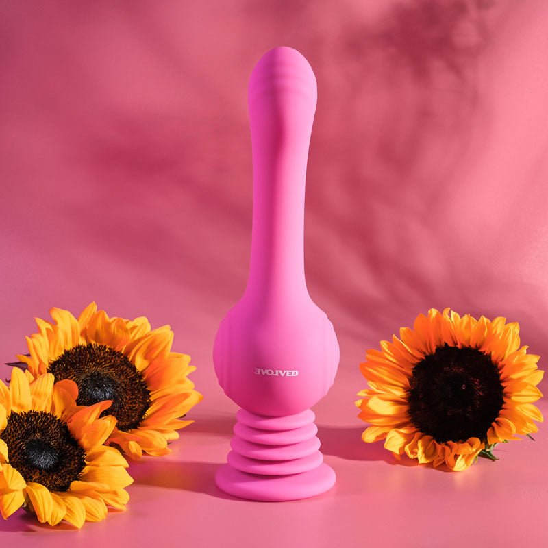 Buy Evolved GYRO VIBE - Pink 24.8 cm USB Rechargeable Super Vibrator at NZ’s Mega Adult Toys Store. Discover premium sex toys with discreet shipping at the best price in NZ