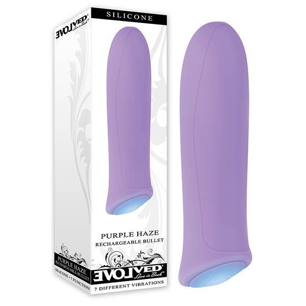 Buy Evolved Purple Haze - Purple 8.6 cm (3.4'') USB Rechargeable Bullet at NZ’s Mega Adult Toys Store. Discover premium sex toys with discreet shipping at the best price in NZ