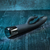 Buy Evolved Heat Up & Chill - Black 24.1 cm USB Rechargeable Heating & Cooling Rabbit Vibrator at NZ’s Mega Adult Toys Store. Discover premium sex toys with discreet shipping at the best price in NZ