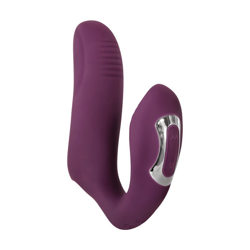 Buy Evolved Helping Hand - Purple USB Rechargeable Dual Finger Stimulator at NZ’s Mega Adult Toys Store. Discover premium sex toys with discreet shipping at the best price in NZ