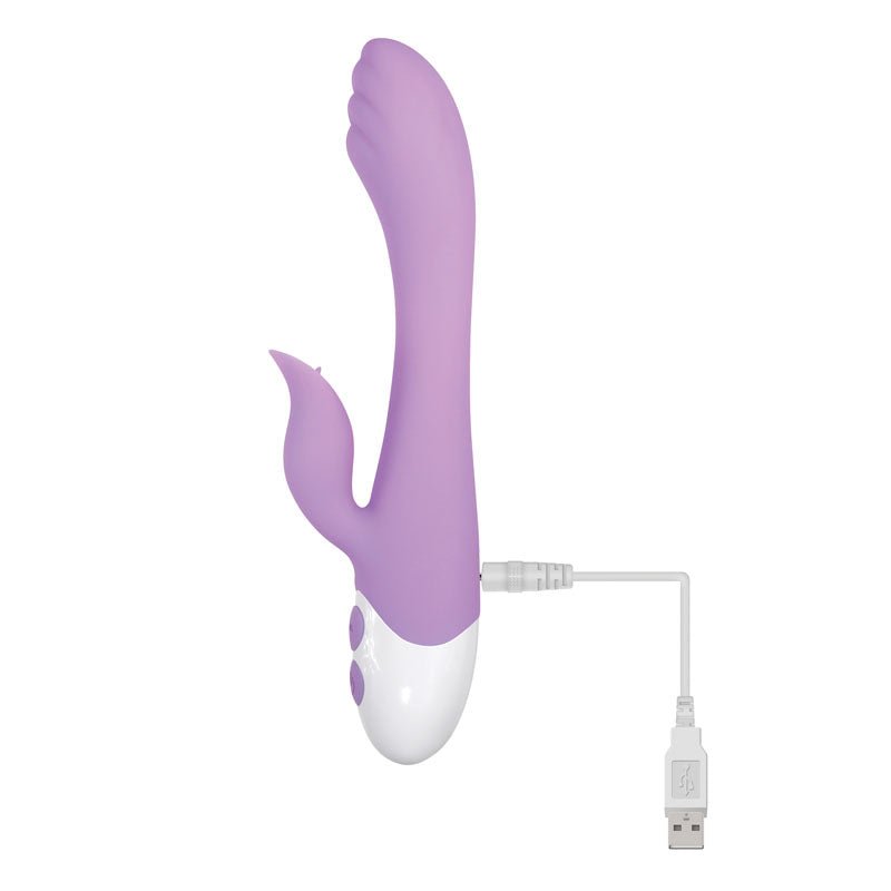 Buy Evolved PLEASING PETAL - Lilac 19.7 cm USB Rechargeable Rabbit Vibrator at NZ’s Mega Adult Toys Store. Discover premium sex toys with discreet shipping at the best price in NZ