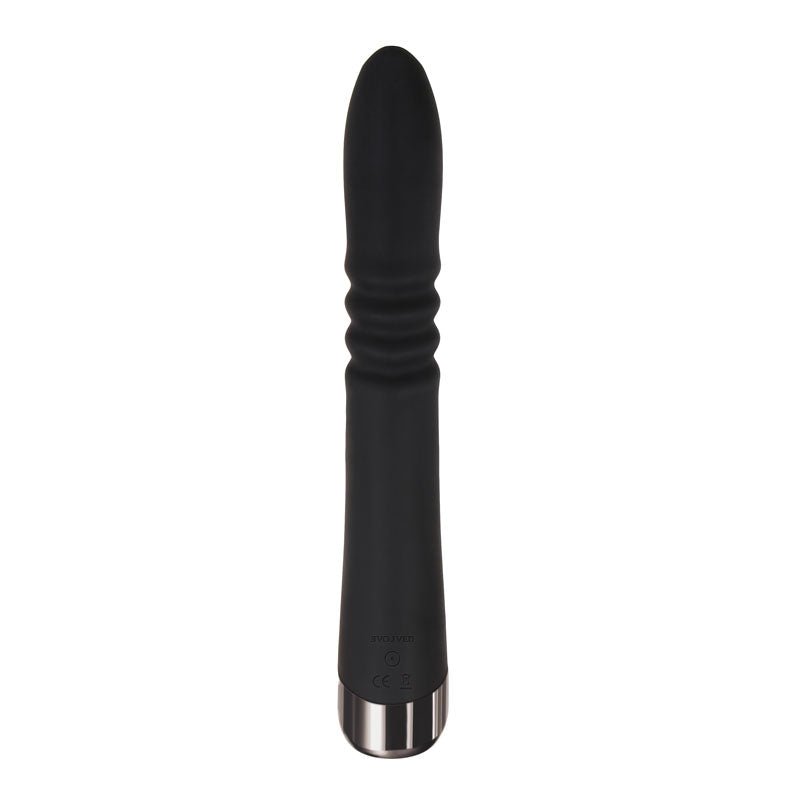 Buy Evolved Rapid Rabbit - Black 25.4 cm USB Rechargeable Thrusting Rabbit Vibrator at NZ’s Mega Adult Toys Store. Discover premium sex toys with discreet shipping at the best price in NZ