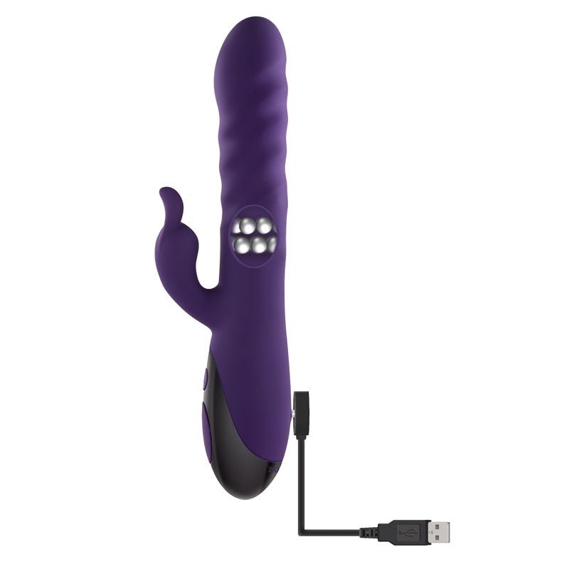 Buy Evolved RASCALLY RABBIT - Purple 22.9 cm USB Rechargeable Rabbit Vibrator at NZ’s Mega Adult Toys Store. Discover premium sex toys with discreet shipping at the best price in NZ