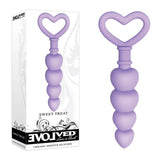 Buy Evolved Sweet Treat - Purple 11.5 cm Beaded Butt Plug with Handle at NZ’s Mega Adult Toys Store. Discover premium sex toys with discreet shipping at the best price in NZ