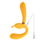 Buy Evolved THE MONARCH - Yellow USB Rechargeable Multi Use Couples Vibrator at NZ’s Mega Adult Toys Store. Discover premium sex toys with discreet shipping at the best price in NZ