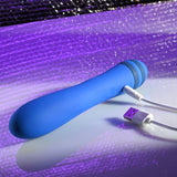 Buy Evolved THE PLEASER - Blue 16.5 cm USB Rechargeable Vibrator at NZ’s Mega Adult Toys Store. Discover premium sex toys with discreet shipping at the best price in NZ