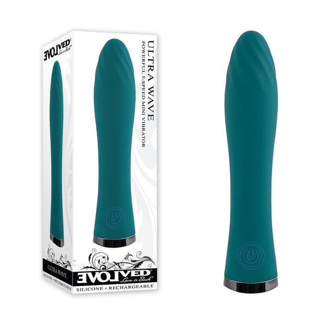 Buy Evolved ULTRA WAVE - Blue 13 cm USB Rechargeable Mini Vibrator at NZ’s Mega Adult Toys Store. Discover premium sex toys with discreet shipping at the best price in NZ