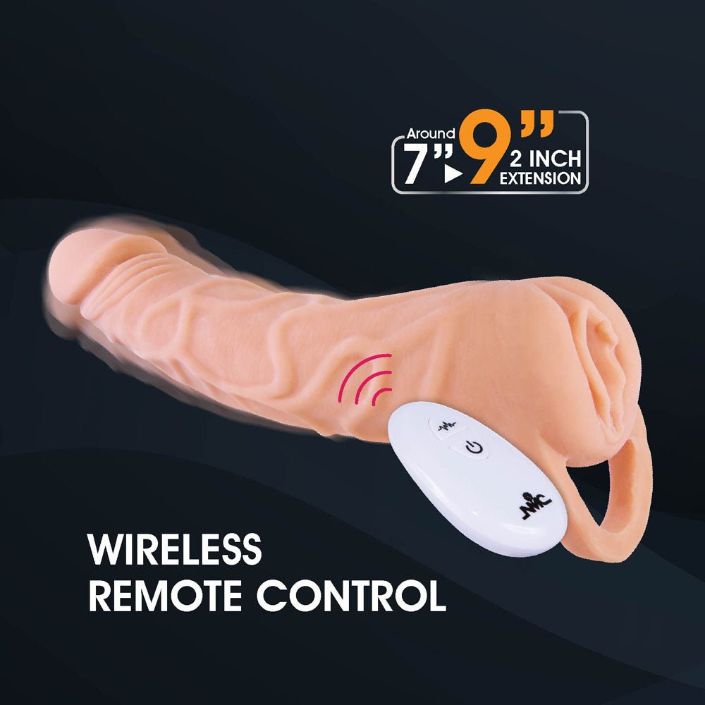 Buy Extendor+ - Flesh 2 Inch Vibrating Penis Extender and Stroker at Oh Joy. Discover premium sex toys with discreet shipping at the best price in NZ