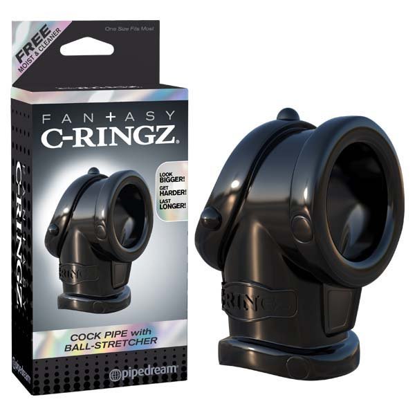 Buy Fantasy C - ringz Cock Pipe With Ball Stretcher - Black Cock & Ball Rings at NZ’s Mega Adult Toys Store. Discover premium sex toys with discreet shipping at the best price in NZ