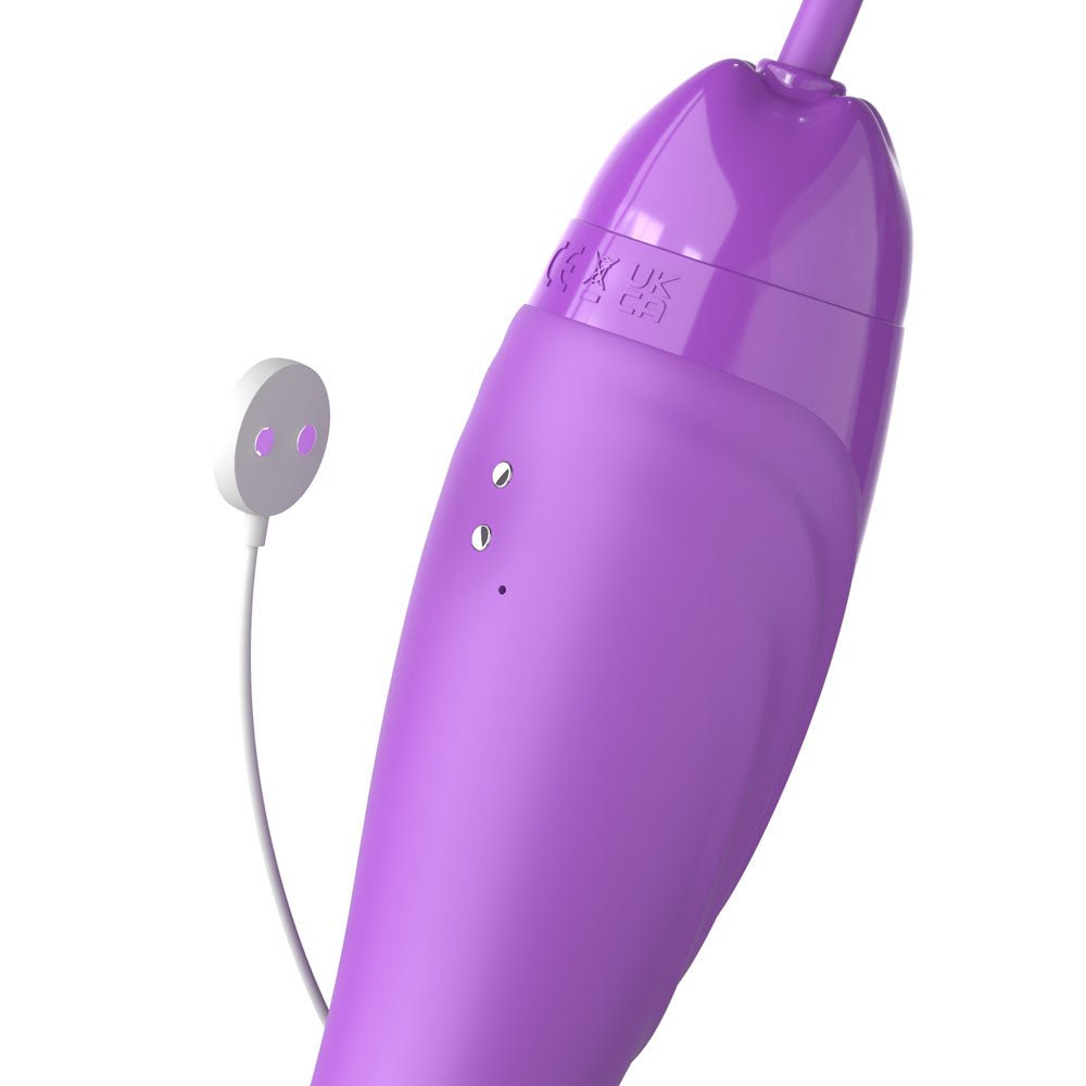 Buy Fantasy For Her Her Ultimate Pleasure Max - Purple USB Rechargeable Vibrator with Flicking Stimulator at NZ’s Mega Adult Toys Store. Discover premium sex toys with discreet shipping at the best price in NZ